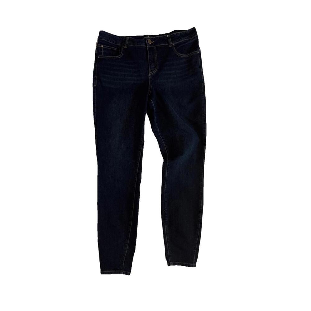 Maurice’s Jeans Dark Blue 18W Long 38x32 EverFlex High Rise Stretch